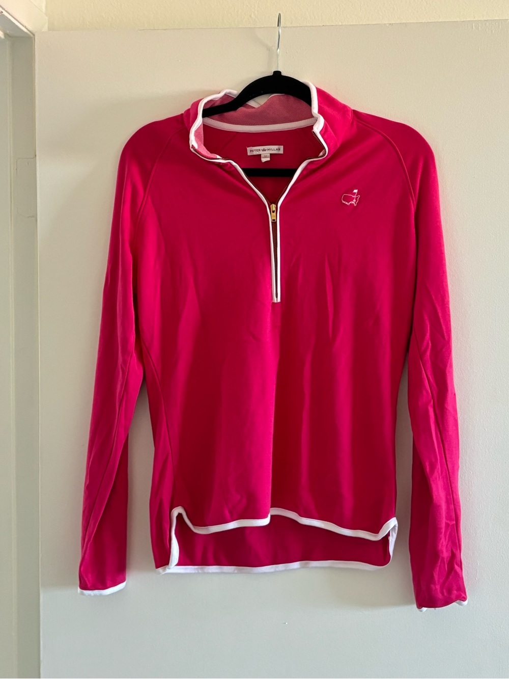 Peter Millar Women’s The masters Quarter-Zip Women's Sweater with Contrast Trim
